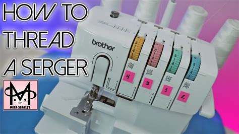 Model 1034d Brother Serger Diagram Serger Brother Thread 103