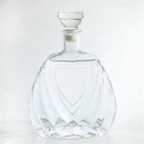 Extra White Flint 750ml Liquor Bottles Empty Vodka Glass Liquor Bottle