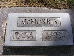 Lora Leon Loe Mcmorris M Morial Find A Grave