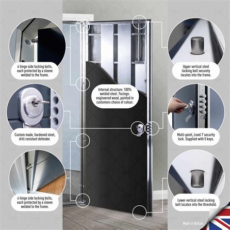 Custom Fort Security Door Reinforced Victorian Home With Glass