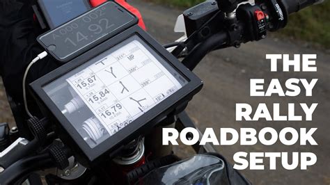 The Easy Rally Roadbook Setup I Used For The Kielder 500 YouTube