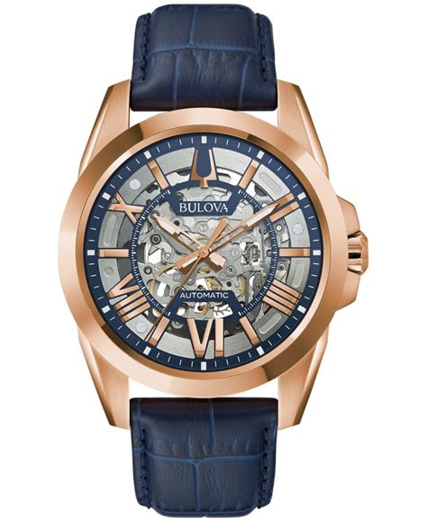 A Notable Timepiece From Any Perspective This Rose Gold Tone And Navy