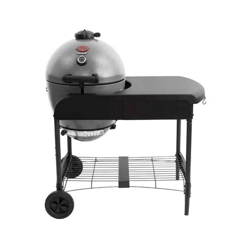 Char Griller AKORN Kamado Kooker 20 In Charcoal Grill In Grey With