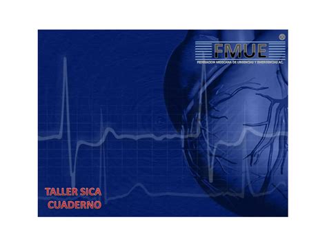 Ekg Cuaderno De Trazos Ekg Federacion Mexicana De Urgencias Y Emergencias Ppt