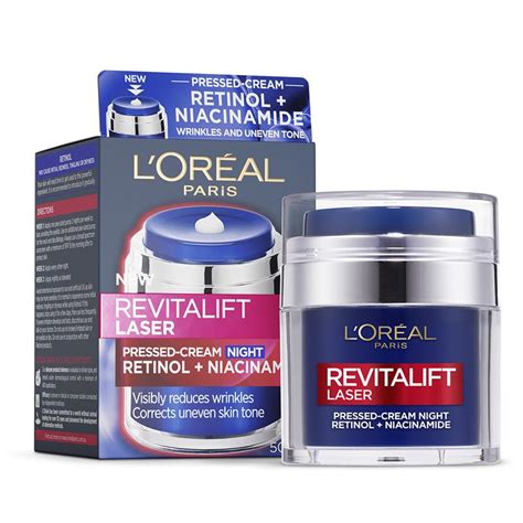 Buy Loreal Paris Revitalift Laser Retinol Niacinamide Pressed Cream