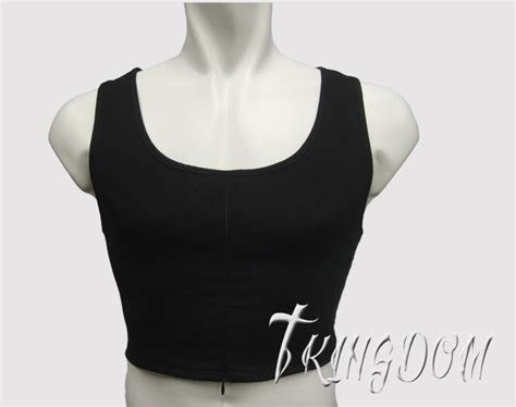 Model 811 Invisible Zipper Half Length Style Breast Binder