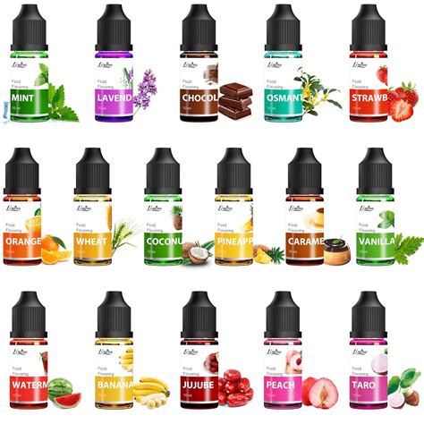 Amazon Food Flavoring Oil 16 Pack X 34 Fl Oz Concentrated