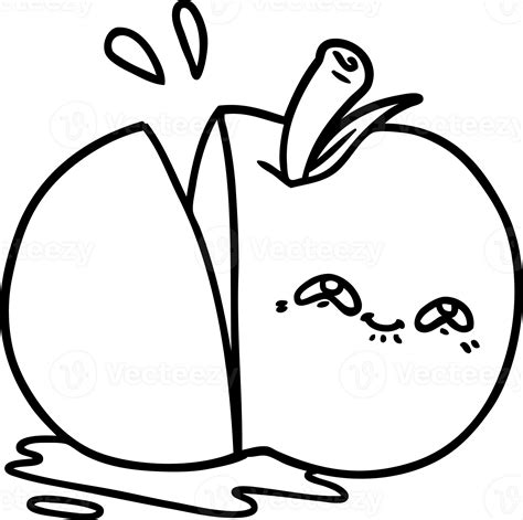 cartoon sliced apple icon 40819757 PNG