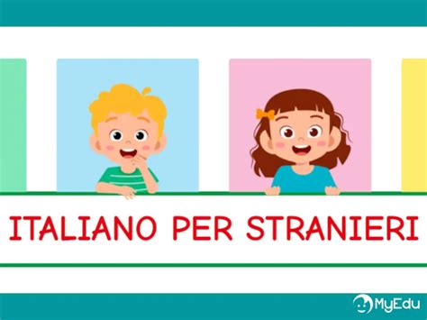 Nuovo Corso MyEdu Di Italiano Per Stranieri MyEdu