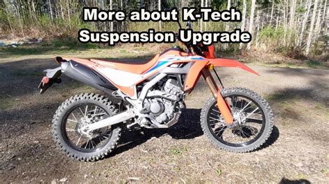 More About K Tech Suspension Upgrade Crf L Youtube