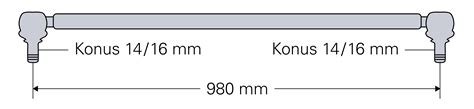 Lenkstange Lenkschubstange F R Deutz D L Nge Mm Konus