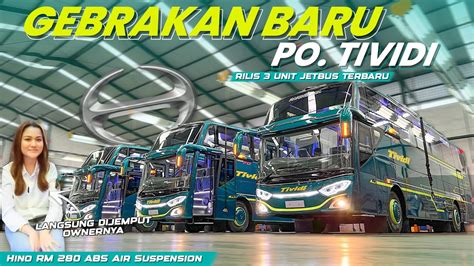 Begini Rasanya Rilis Bus Baru Dari Karoseri Adiputro Rilis Unit