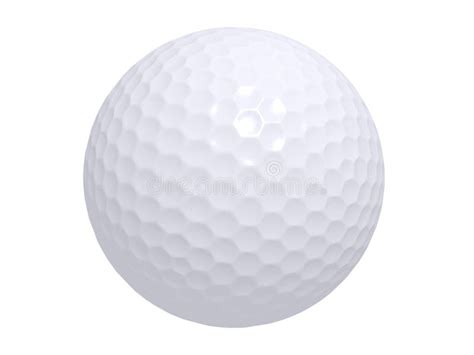 Perfect White Golf Ball Stock Illustration Illustration Of Activity