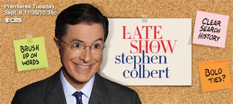 Who are Stephen Colbert's first guests on The Late Show? * starcasm.net