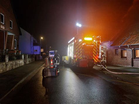 B Zimmerbrand Freiwillige Feuerwehr Bad Nenndorf