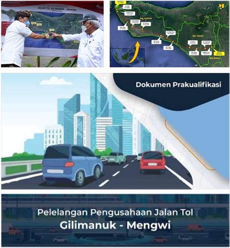 KemenPUPR Lelang Ulang Proyek Tol Gilimanuk Mengwi Posmo