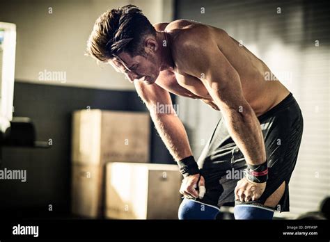 Man Leaning Forward Hi Res Stock Photography And Images Alamy