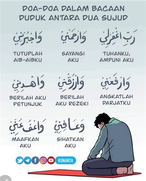 Keutamaan Doa Duduk Diantara Dua Sujud Dakwah Islami