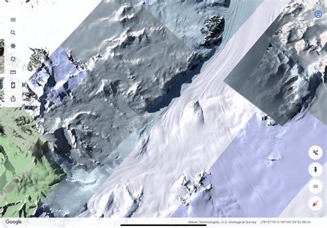 “Antarctica” on Google Earth. Totally not sketchy at all. : r/globeskepticism