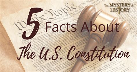 5 Facts About The U S Constitution And The Constitutional Convention