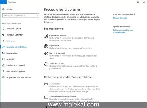 Windows Utilitaires De R Solution Des Probl Mes Malekal