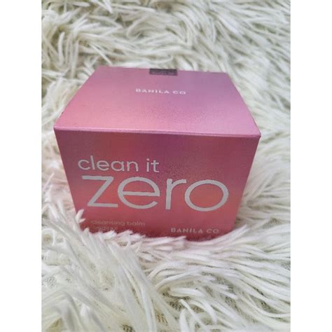 Banila Co Clean It Zero Cleansing Balm Original สีชมพู ขนาด 100 Ml ของแท้เกาหลี Shopee Thailand