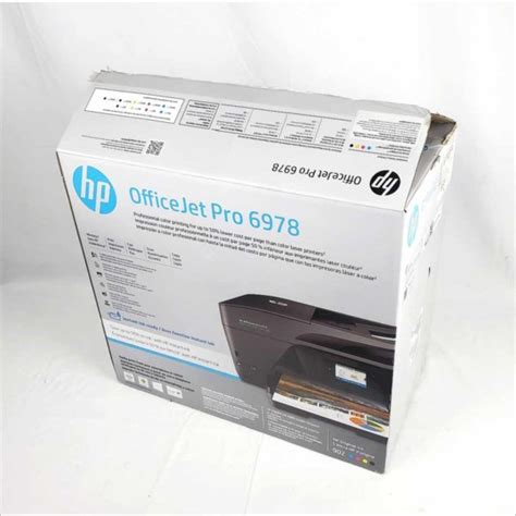 HP OfficeJet Pro 6978 Wireless All In One Instant Ink Ready Printer