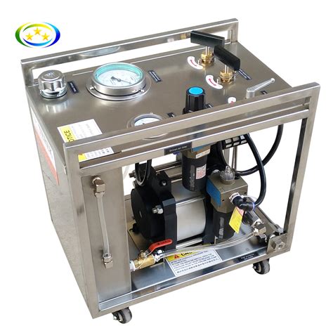 Pneumatic Liquid Booster Pump System For Hydraulic Hydro Pressure Test