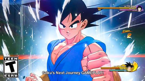 New Dragon Ball Z Kakarot Dlc Goku S Next Journey Gameplay Youtube