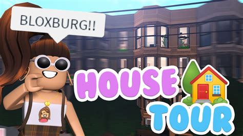 My Official Bloxburg House Tour Youtube