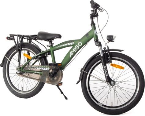 Amigo Roady Kinderfiets Inch Jongensfiets Versnellingen Met