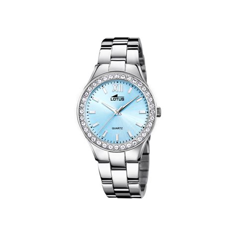 Reloj Lotus acero mujer esfera azul 18883 3 Joyerías Sánchez