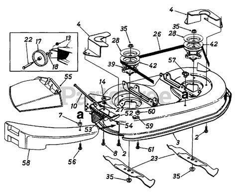 Exploring The Components Of John Deeres 38 Inch Mower Deck A Visual Guide