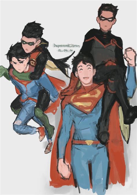 Superman X Batman Batman Fan Art Batman Comic Art Superhero Comic Dc Comics Funny Robin