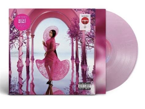 Nicki Minaj Pink Friday 2 Lp Marble Pink Exclusive Vinyl Record Pre