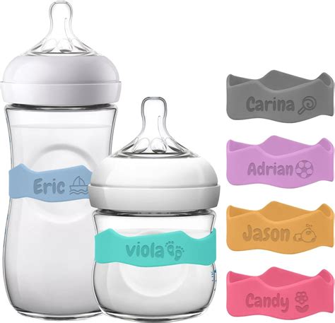 Amazon Baby Bottle Labels Personalized Custom Silicone Water