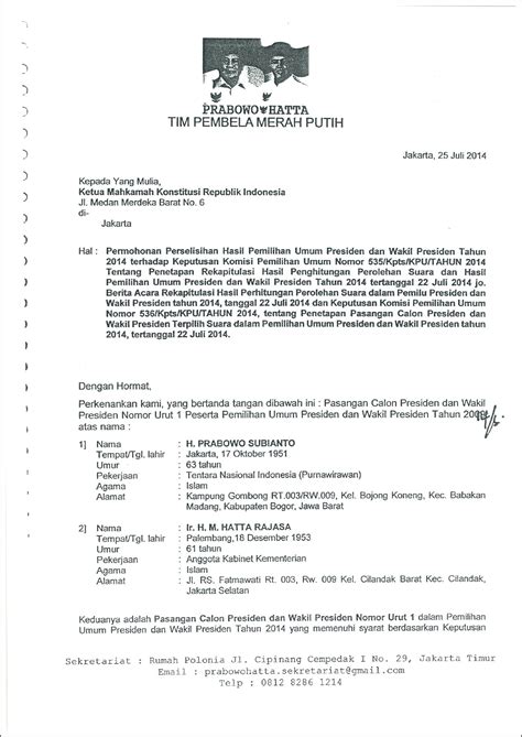 Contoh Surat Permohonan Kasasi Perdata Surat Permohonan Desain