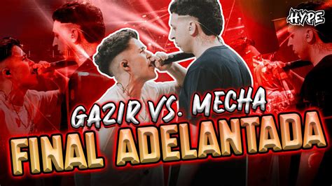 Gazir Vs Mecha Minutazo Fms Espa A Youtube