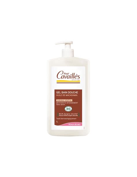 Rogé Cavaillès Gel Bain Douche Huile de Macadamia Bio 1L