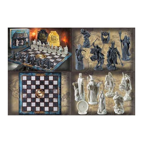 Lord Of The Rings Chess Set By The Noble Collection | – Hobbiesville