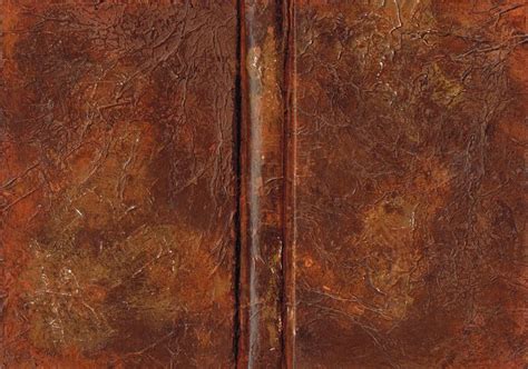 Antique Book Cover With Old Leather Effect