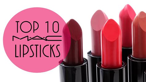 Top 10 Mac Lipsticks Lip Swatches Youtube