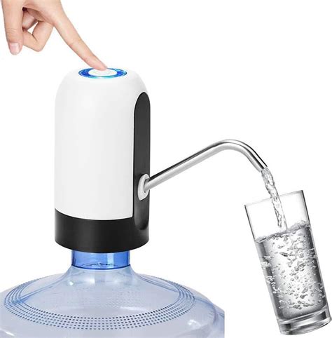 Yomym Distributeur De Bouteille D Eau Portable Avec Chargement Usb