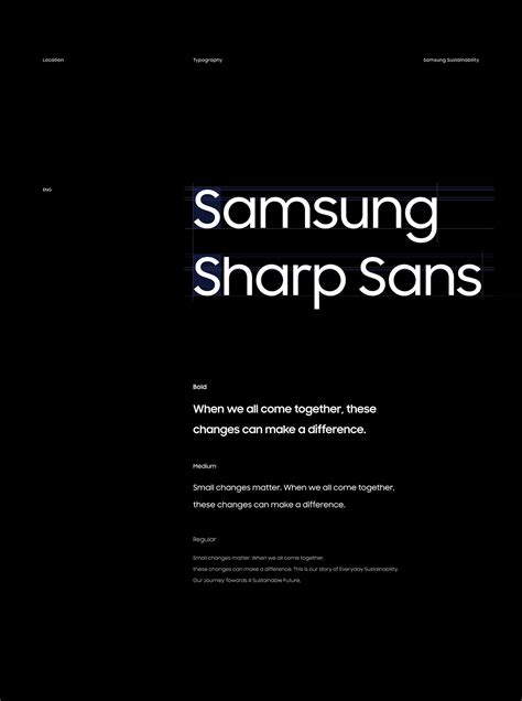 Samsung Sustainability Website 2023 :: Behance