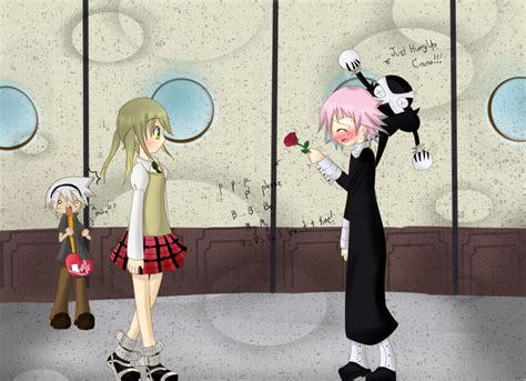 'Confession...' Maka X Crona by Ab-anna on DeviantArt