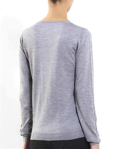 Extrafine Womens Silk Cashmere Crew Neck Maisoncashmere