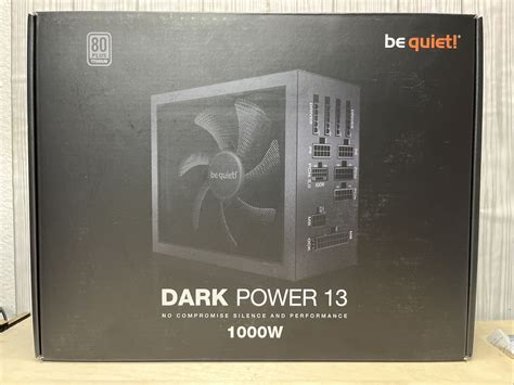 Be Quiet Dark Power 13 1000W ATX 3 0 Power Supply 80 PLUS Titanium