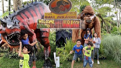 BALI JURASSIC Bedugul Bali II Banyak DINOSAURUS Di Bali YouTube