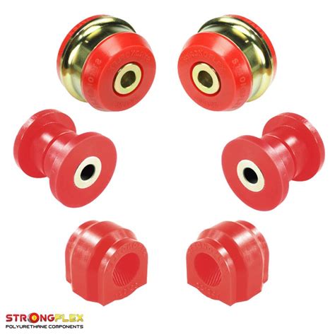 Front Suspension Polyurethane Bushes KIT For Audi Cupra Seat Skoda VW