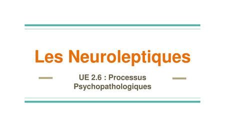 Les Neuroleptiques Ppt T L Charger